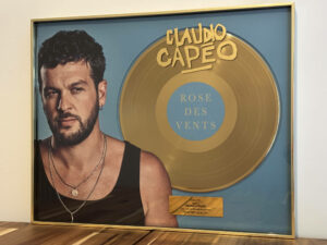 Claudio Capéo - Rose des vents - Disque d'Or